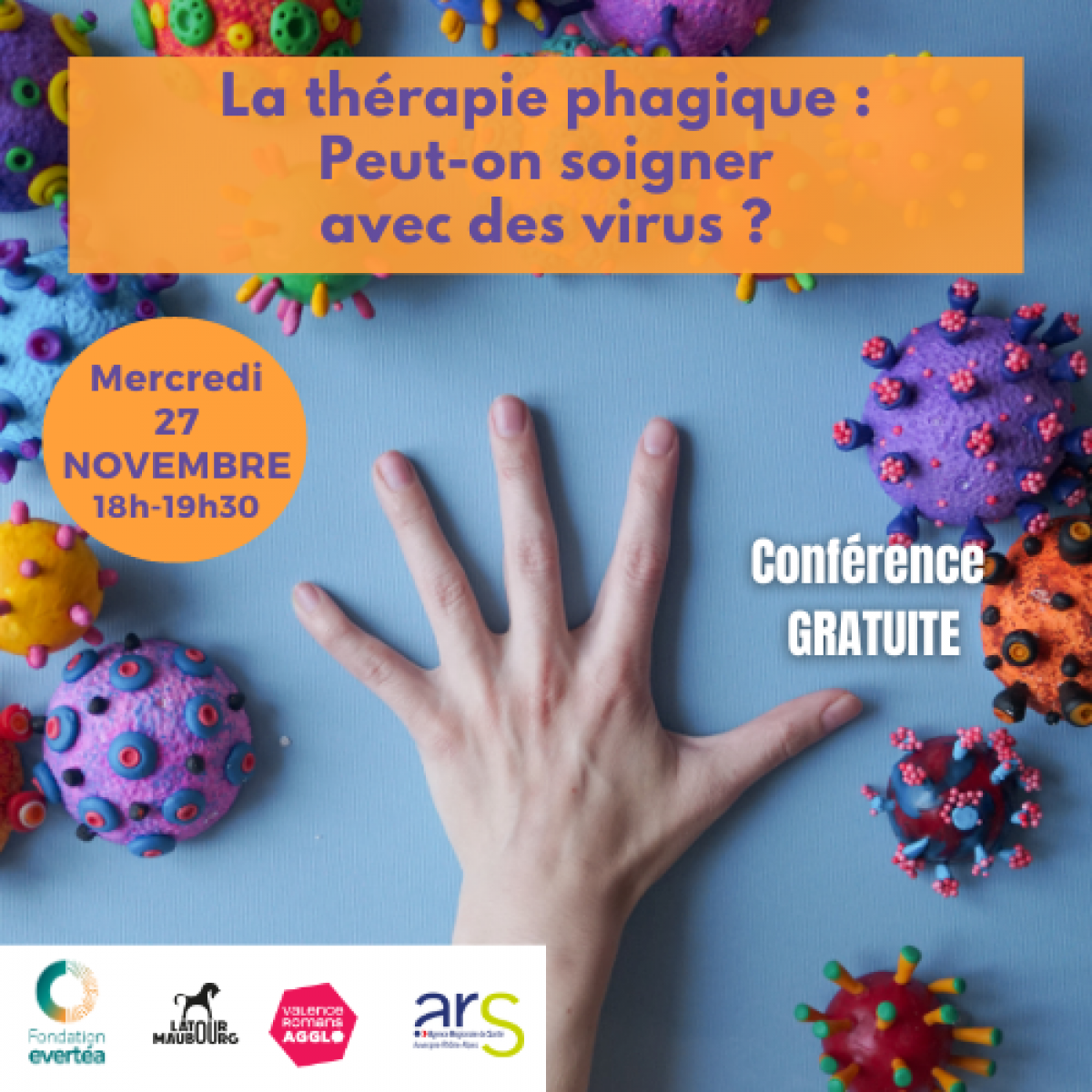 Conférence - Soigner avec des virus ?
