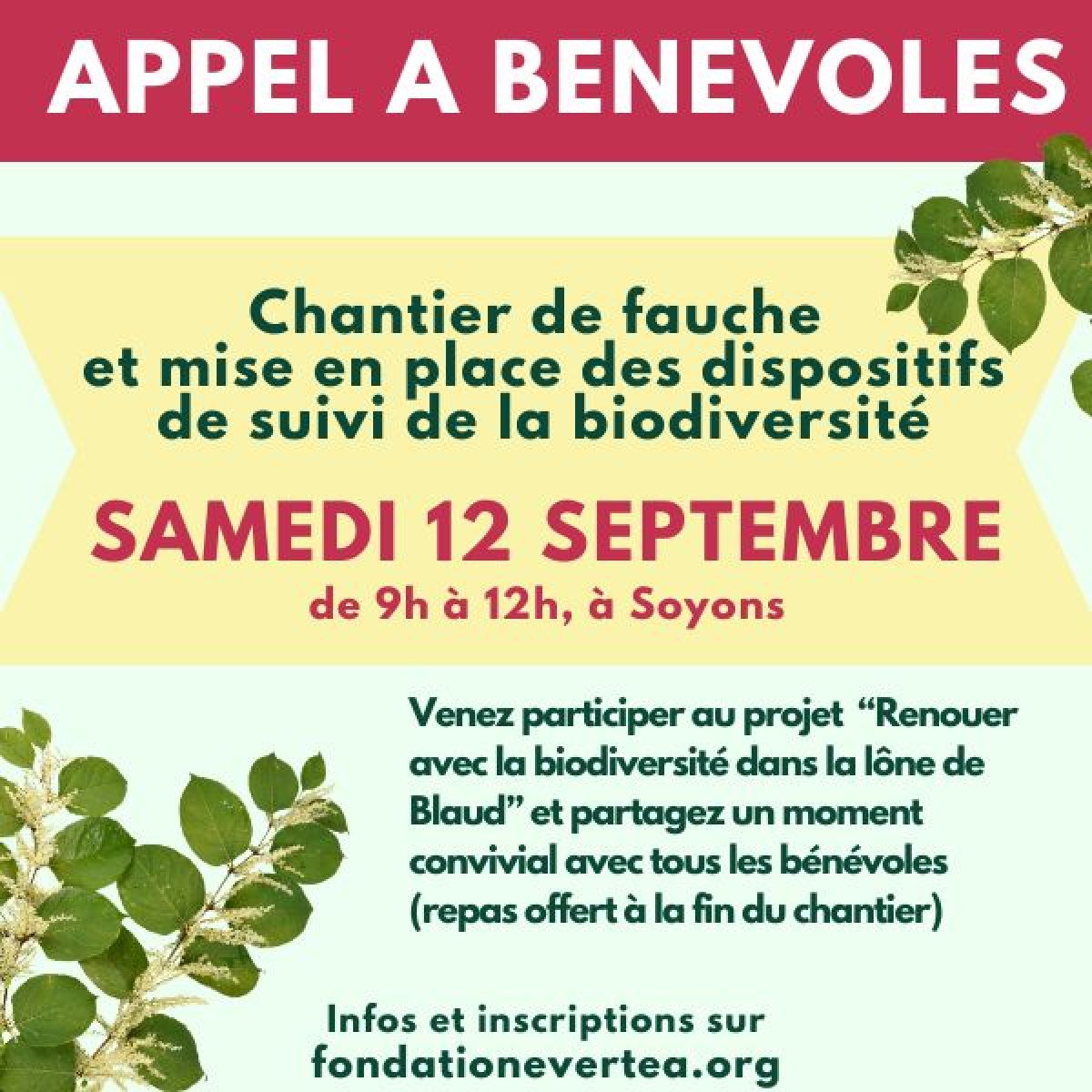 Chantier participatif 12 septembre